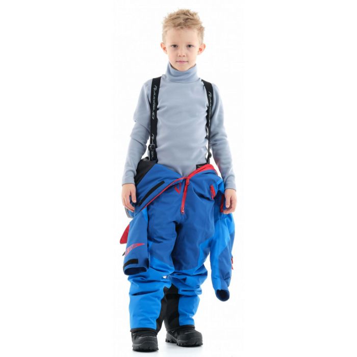 Зимний детскийи комбинезон Dragonfly Junior Gravity Blue-Red
