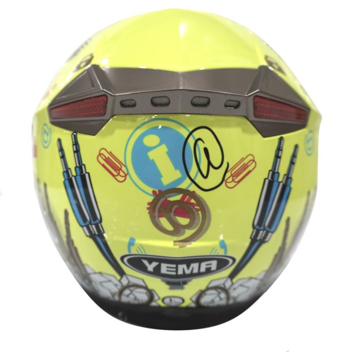 Открытый шлем Yamapa YM-622 fluo