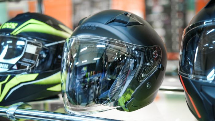 Открытый шлем IXS 99 1.0 черный матовый