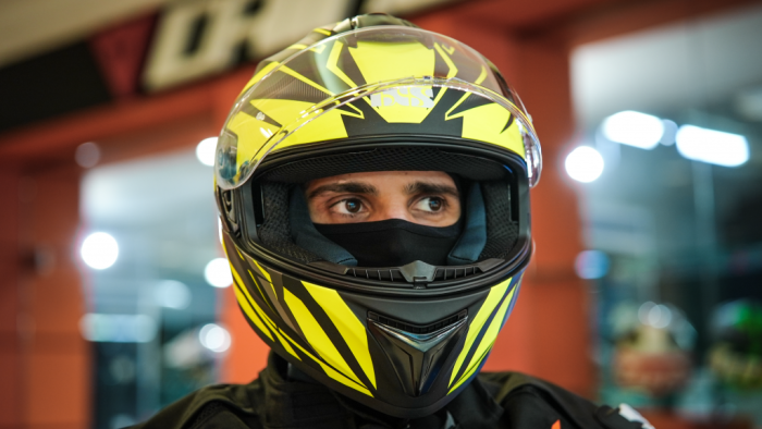 Шлем интеграл IXS iXS216 2.1 Желто-черный