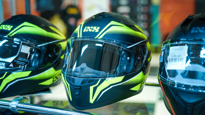 Шлем интеграл IXS HX 1100 2.3 чёрно-жёлтый