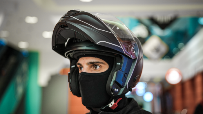 Шлем модуляр IXS iXS460 FG 2.0 серый матовый