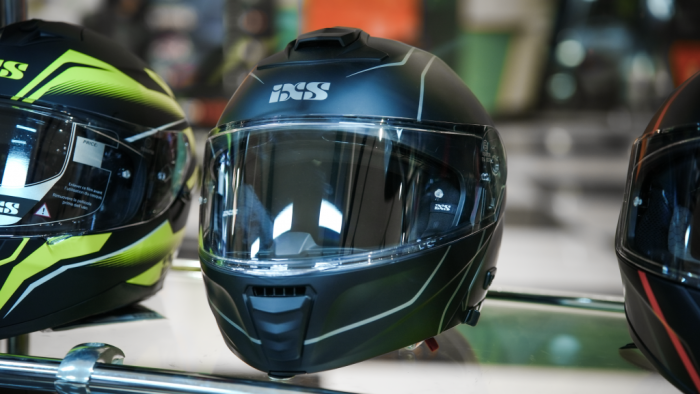 Шлем модуляр IXS iXS460 FG 2.0 серый матовый