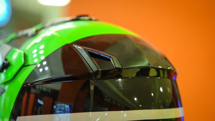 Кроссовый шлем IXS IXS361 2.3, Чёрный/Зелёный