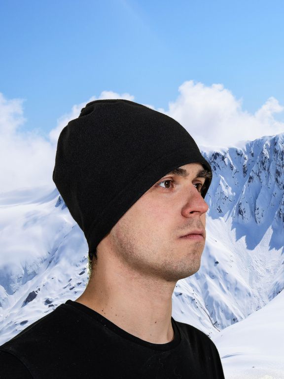 Бафф MotoLike флисовый Winter, черный