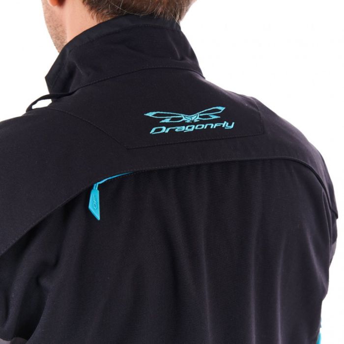Куртка Эндуро Dragonfly FREERIDE DF Black - Blue 2023
