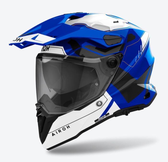 Шлем Airoh Commander 2 Reveal Blue Gloss