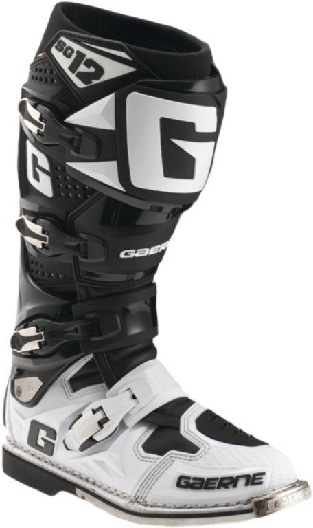 Мотоботы GAERNE SG-12 white/black