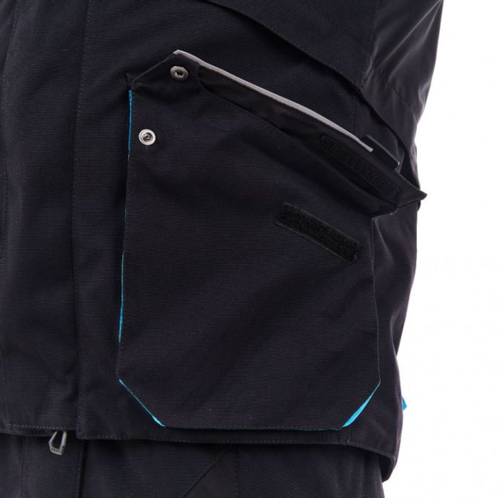 Куртка Эндуро Dragonfly FREERIDE DF Black - Blue 2023
