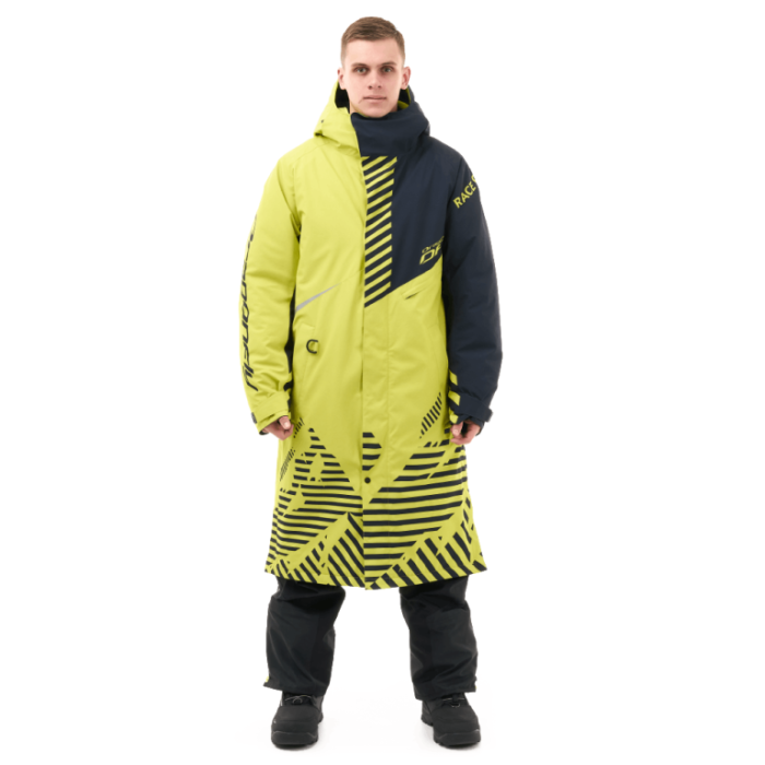 Плащ зимний Dragonfly RACE COAT Man Lime-Black 2025