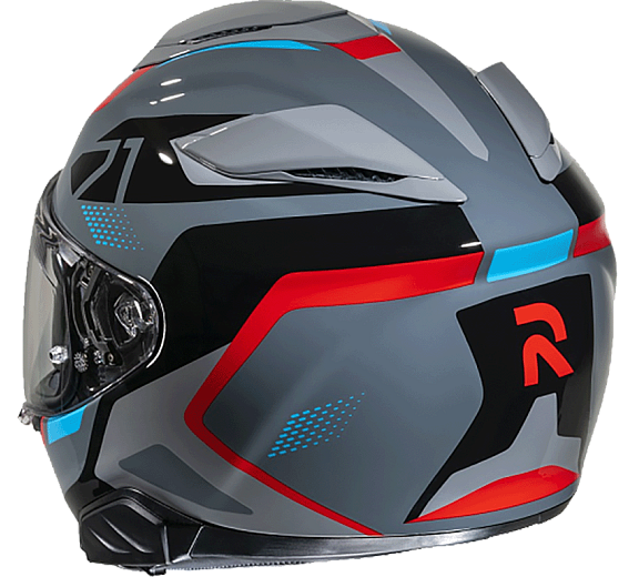 Шлем интеграл HJC RPHA71 Hapel MC21
