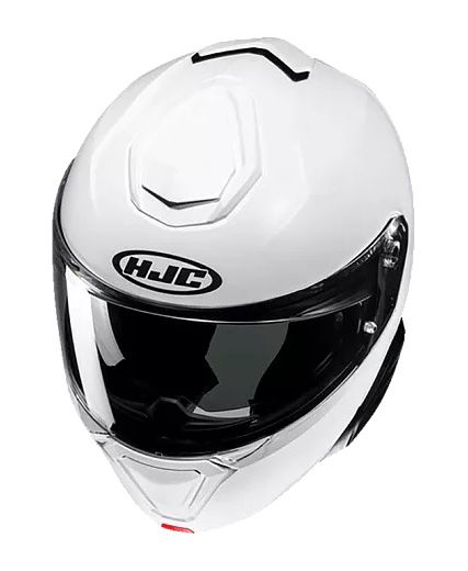 Мотошлем модуляр HJC i91 Pearl White