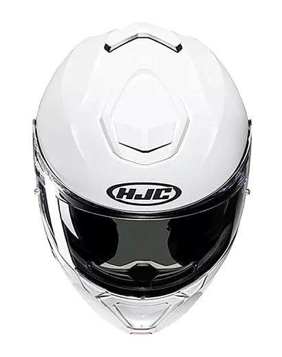 Мотошлем модуляр HJC i91 Pearl White
