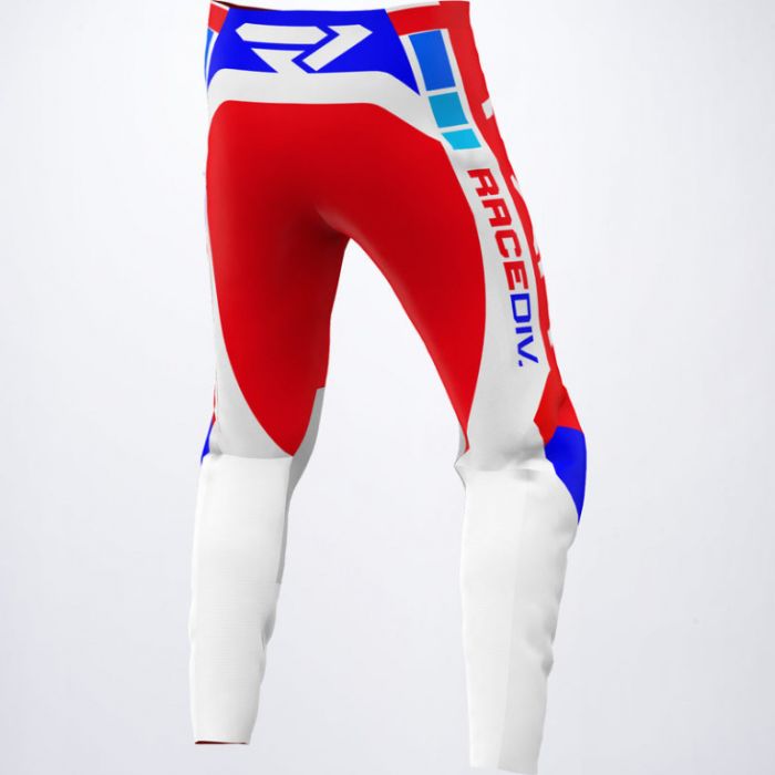 Брюки FXR Clutch Pro MX Pant 22 Red/Royal Blue/White