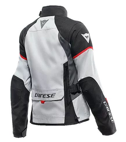 Куртка женcкая Dainese Tempest 3 D-DRY 45G Glacier-gray/blk/lava-red