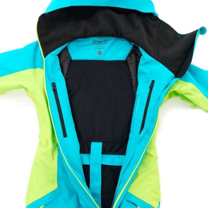 Комбинезон Dragonfly Gravity 2.0 Woman Dark Green - Lime