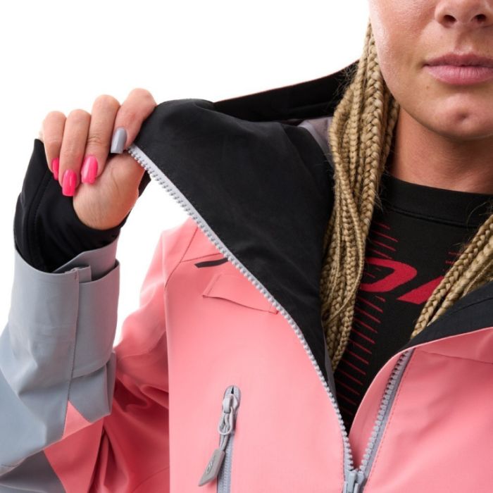 Куртка Dragonfly Freeride Pro Woman Flamingo Pink - Grey