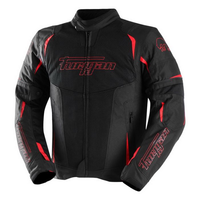 Мотокуртка FURYGAN Ultraspark 3In1 Vented+ Черный/Красный
