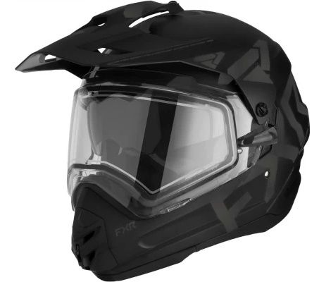 Шлем FXR Torque X Team Hlmt w/ E Shield & Sun Shade 23 Black Ops