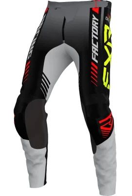 Мотоштаны детские FXR Youth Clutch Pro MX 23 Grey/Black/HiVis
