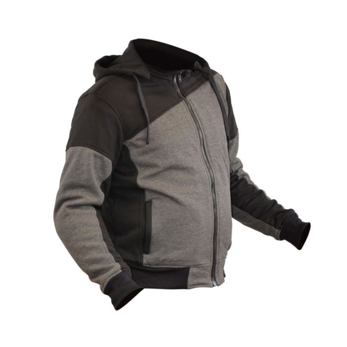 Мотокуртка мужская MCP Hoody серо-черный