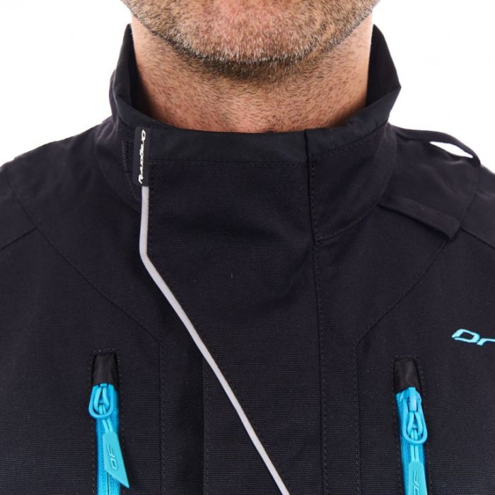 Куртка Эндуро Dragonfly FREERIDE DF Black - Blue 2023