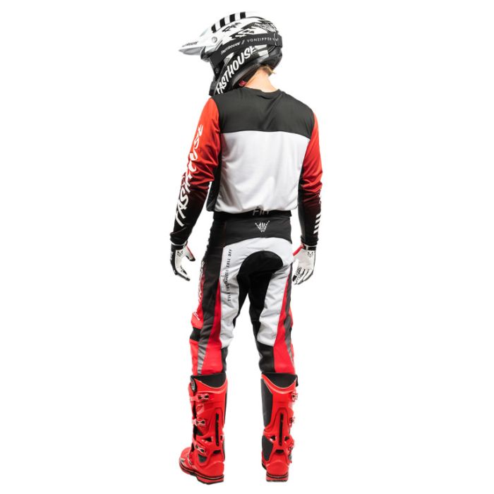Брюки кроссовые Fasthouse Grindhouse Mod Red Black