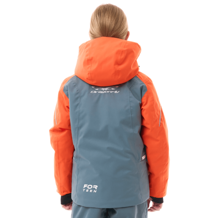 Куртка утепленная Dragonfly Gravity Teenager Orange - Grey