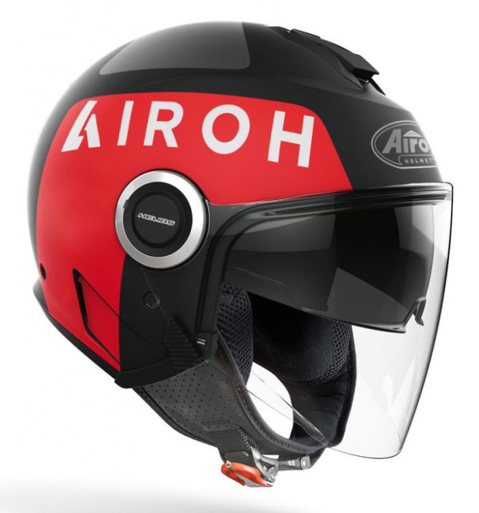 Открытый шлем Airoh Helios Up Black Matt