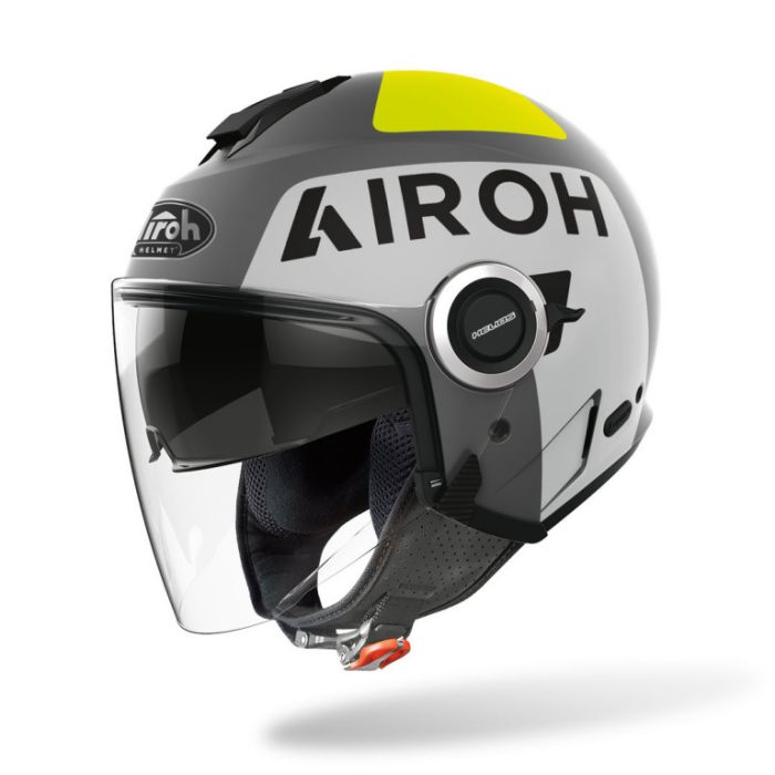 Открытый шлем Airoh Helios Up Grey Matt