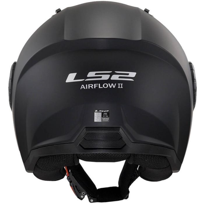 Мотошлем LS2 OF616 Airflow II Solid черный матовый