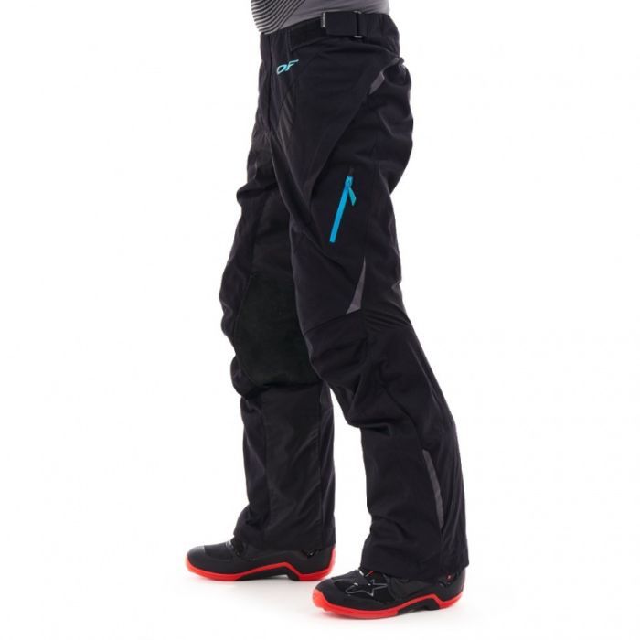 Штаны Эндуро Dragonfly FREERIDE DF Black - Blue 2023