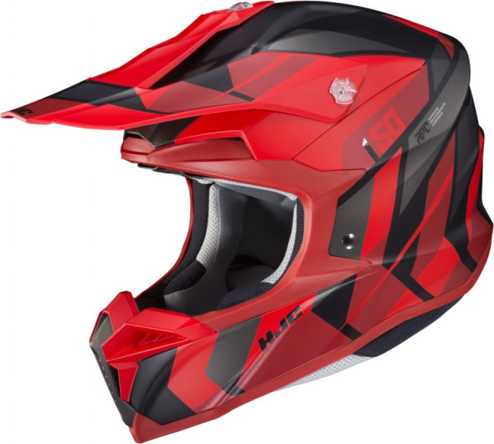 Кроссовый шлем HJC I 50 Vanish MC1SF
