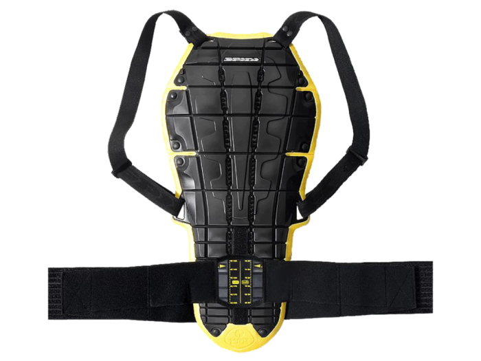 Защита спины SPIDI BACK WARRIOR EVO Black/Yellow, TU