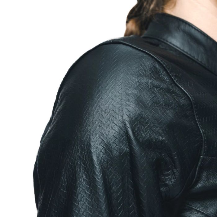 Мотокуртка кожаная женская Dainese Itinere WMN black