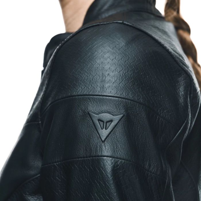 Мотокуртка кожаная женская Dainese Itinere WMN black