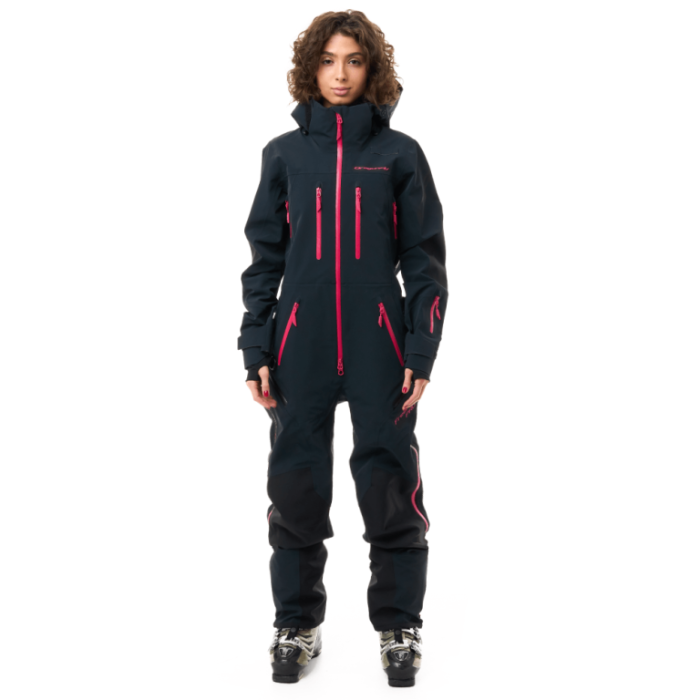 Снегоходный комбинезон Dragonfly Freeride Pro Woman Black - Pink
