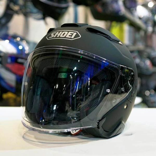Шлем открытый Shoei J-Cruise II Candy, черный матовый