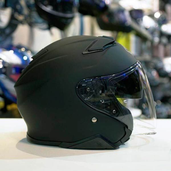Шлем открытый Shoei J-Cruise II Candy, черный матовый