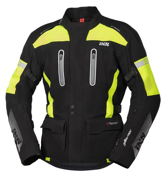 Мотокуртка текстильная IXS Tour Pacora-ST Черный/Зеленый