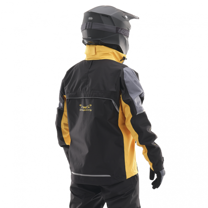 Куртка мембранная Dragonfly Quad Pro Black-yellow