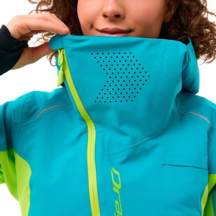 Комбинезон Dragonfly Gravity 2.0 Woman Dark Green - Lime