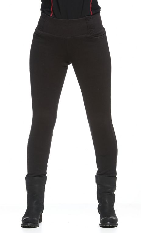 Мотолеггинсы Sweep Super Leggins черные