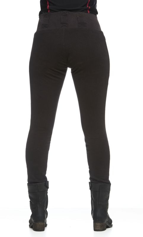 Мотолеггинсы Sweep Super Leggins черные