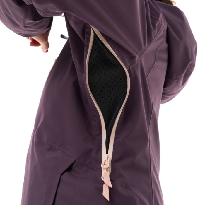Куртка горнолыжная утепленная Dragonfly Gravity Woman Plum