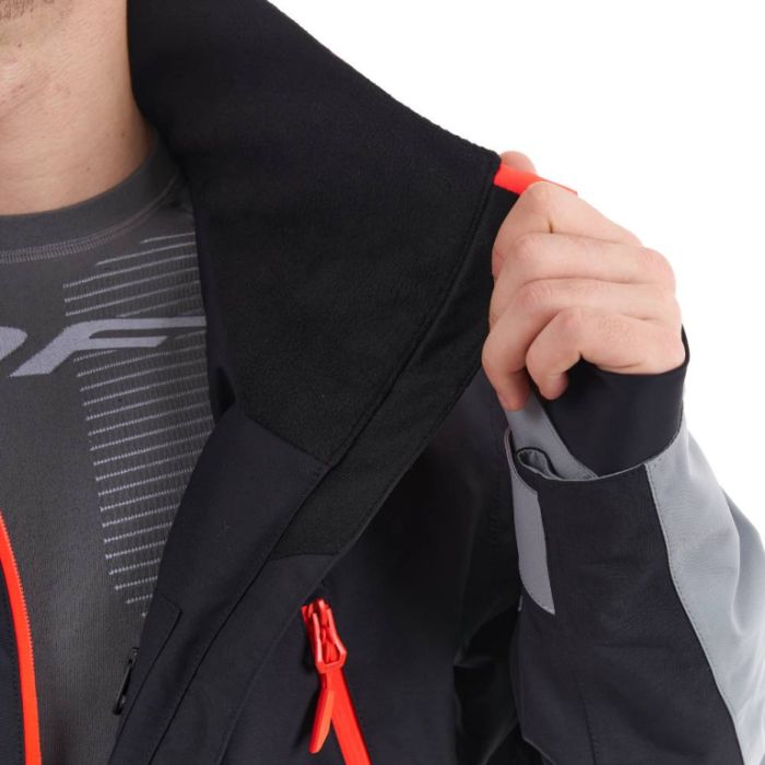 Комбинезон Dragonfly EXTREME 2.0 Man Black - Red - Grey 2024 Утепленный (100)