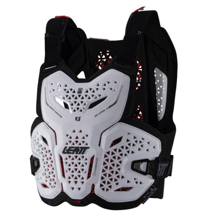Защитный панцирь Leatt Chest Protector 4.5 Evo White 2025