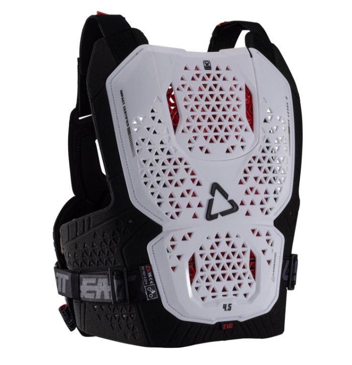 Защитный панцирь Leatt Chest Protector 4.5 Evo White 2025