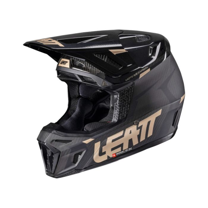 Мотошлем Leatt Moto 9.5 Carbon Helmet Kit V25 Black