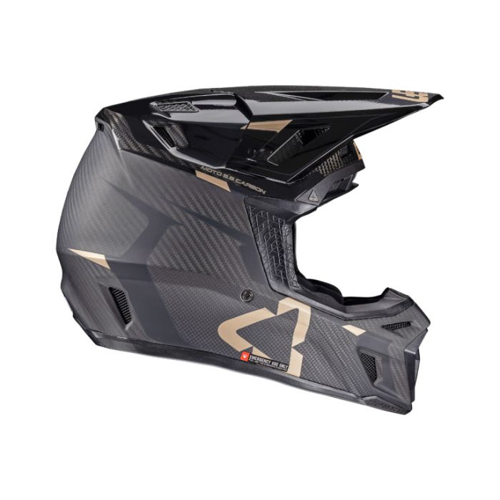Мотошлем Leatt Moto 9.5 Carbon Helmet Kit V25 Black